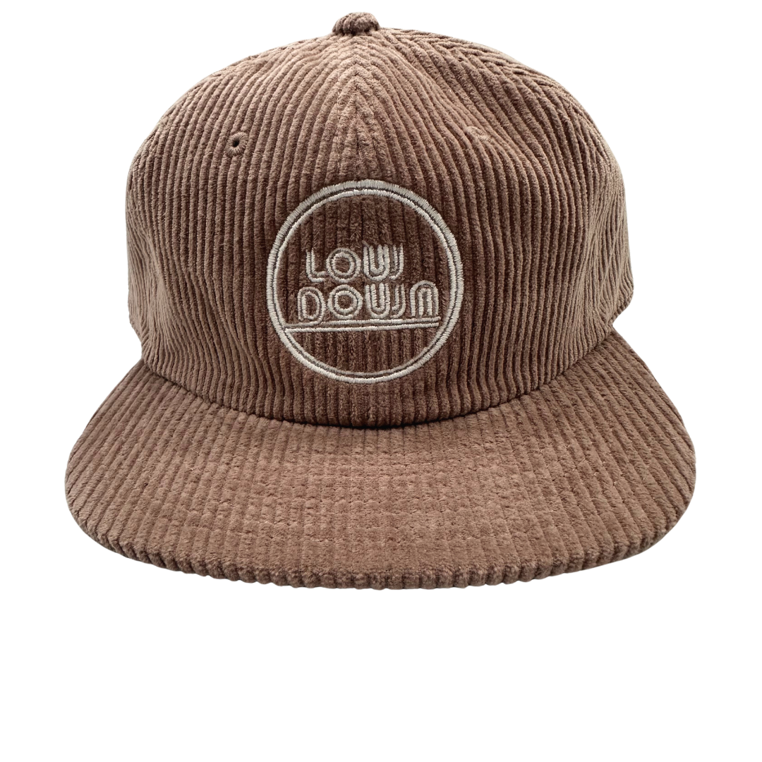 LowDown Helmets Old School Corduroy Hat