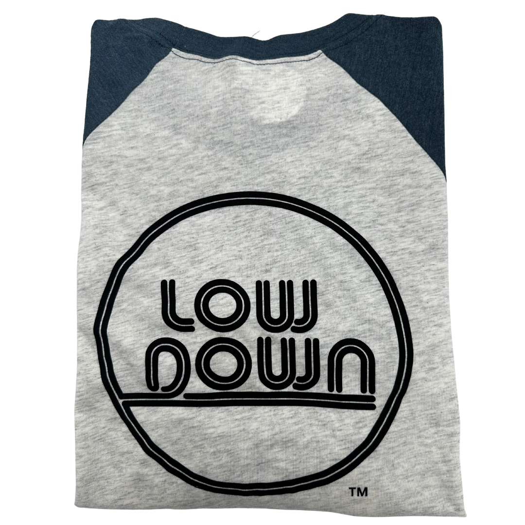 LowDown Helmets 3/4 Sleeve Truckin T-Shirt